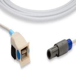 SPO2 REUSABLE PEDIATRICO LONG 3M CLIP COMPATIBLE CON MINDRAY Y DATASCOPE (6 PINES 2 GUIAS)